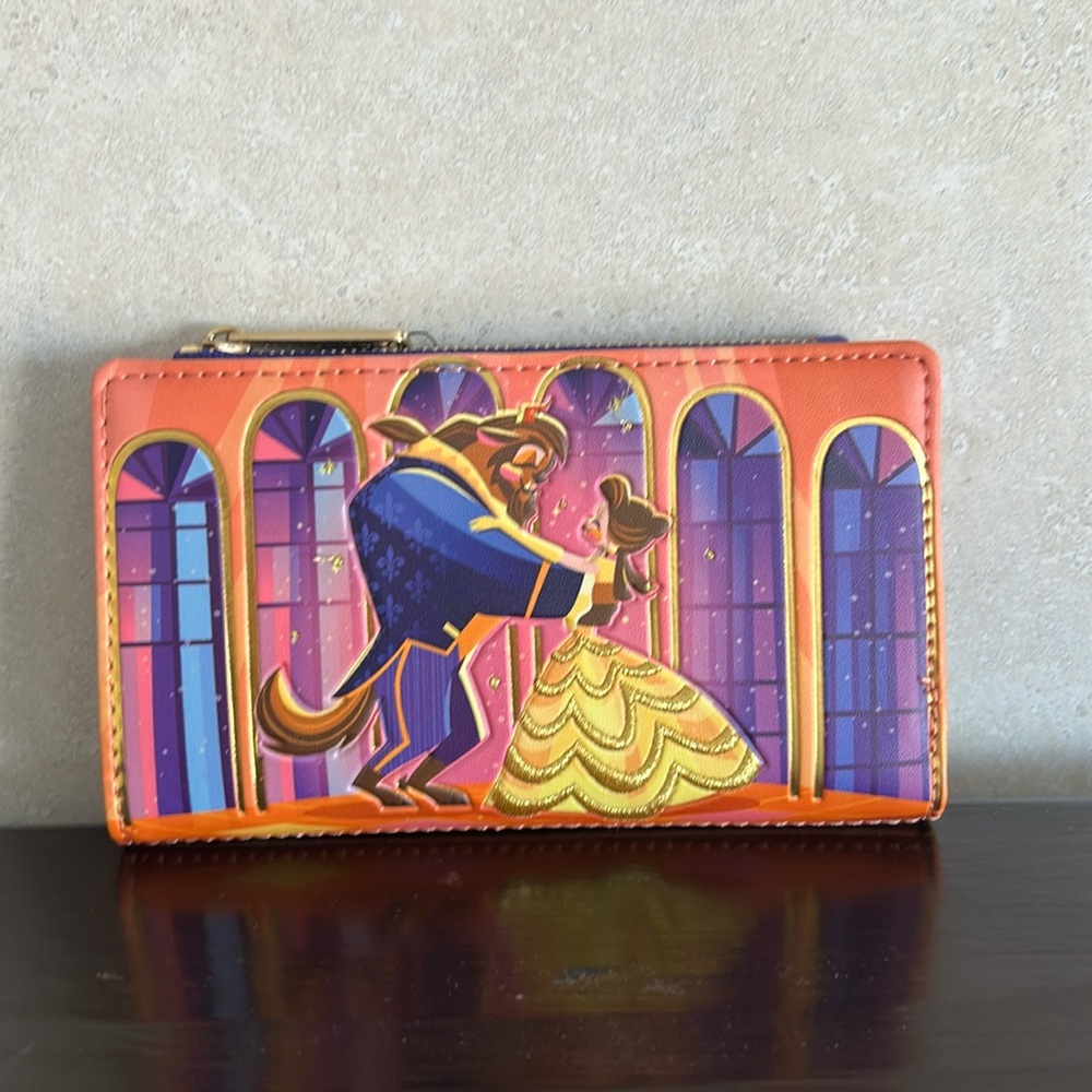 NWT Loungefly Beauty and Beast Wallet